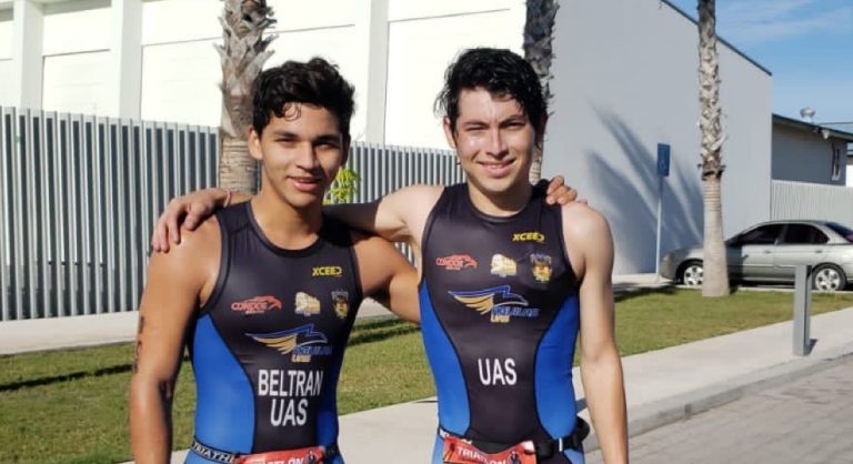 Águilas UAS se supe al podio en Triatlón Colhuacan