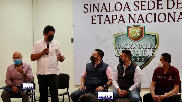 Sinaloa sede de la fase Nacional de los Juegos Nacionales CONADE 2022