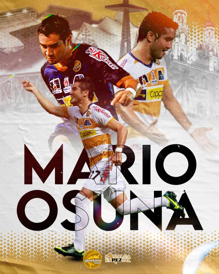 Mario “Mono” Osuna regresa a Dorados