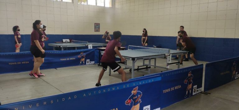 Águilas UAS de tenis de mesa, con equipo renovado para Universiada Regional