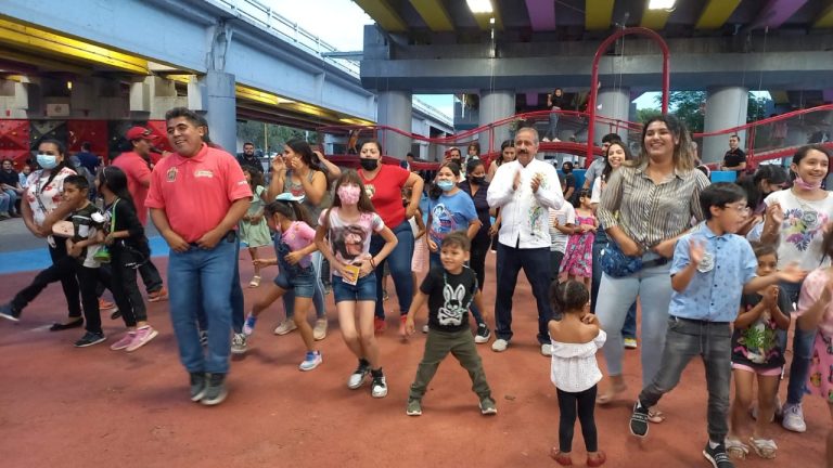 IMDEC llevó su Feria Deportiva en festejo del Día de la Niñez en Ciudad Mágica Colhuacan