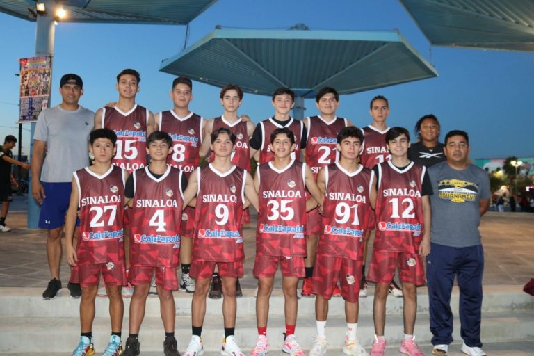 Sinaloa inicia participación en Nacional ADEMEBA sub14 Varonil