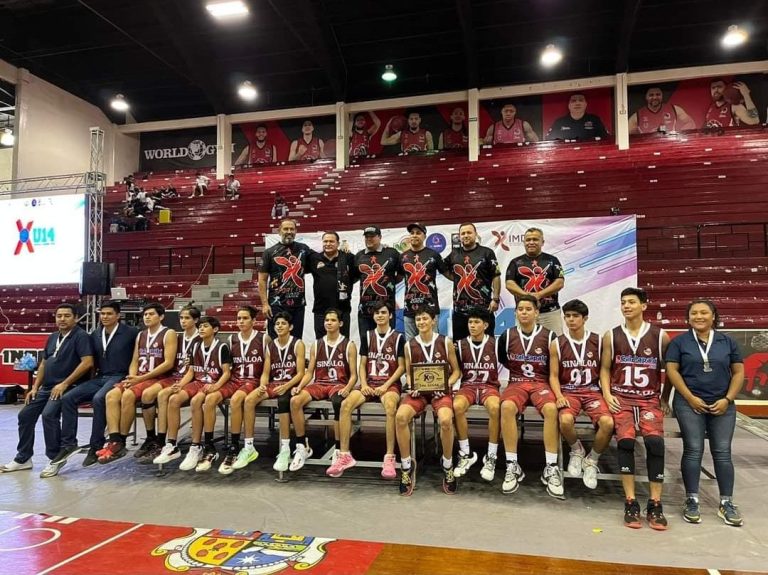 Sinaloa subcampeón en el Nacional ADEMEBA sub14