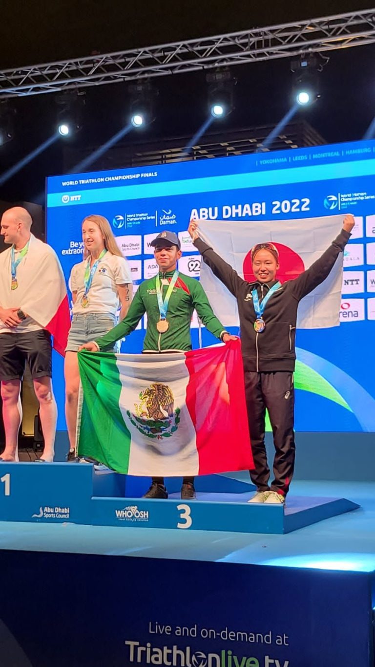 Jafet Delgado logra bronce en el Campeonato Mundial de Triatlón Olímpico