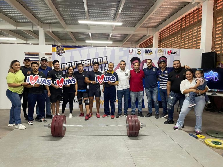 Águilas UAS de halterofilia logran sus primeros boletos a Universiada Nacional