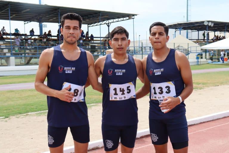 Cuatro boletos más para las Águilas UAS en el macro regional de atletismo