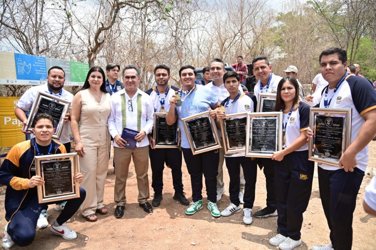 Deportistas reconocen el respaldo de la UAS y del Rector Madueña