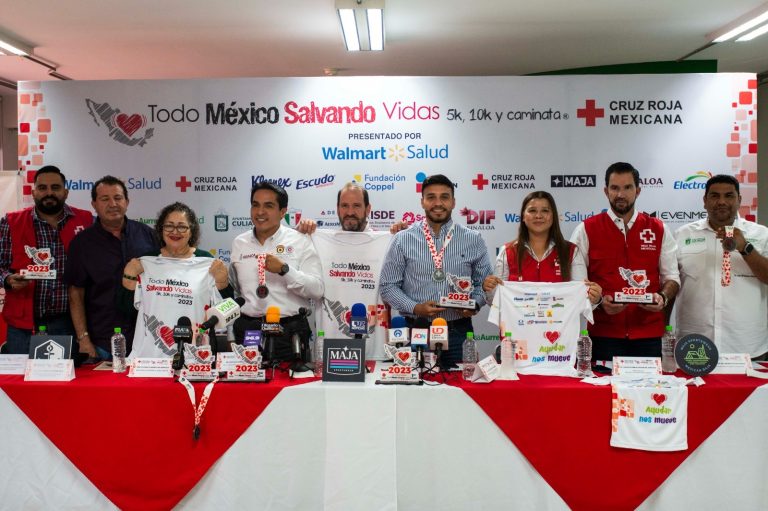 Presente Julio César Cascajares en anuncio de carrera ‘Todo México Salvando Vidas’