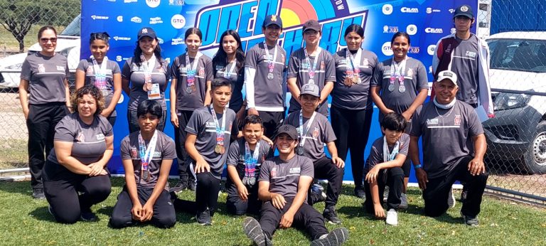 Obtienen sinaloenses 39 medallas en Nacional Infantil de Tiro con Arco