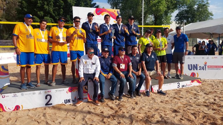Universiada Nacional: Águilas UAS gana oro en voly de playa varonil