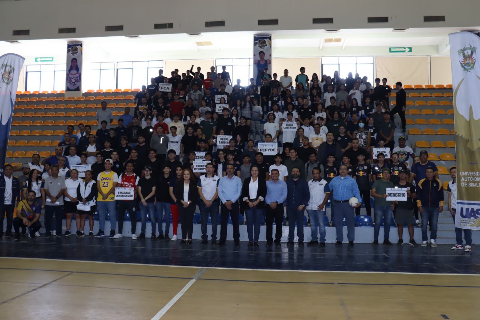 Con la participación de 3 mil estudiantes Inauguran torneo intramuros e interprepas UAS