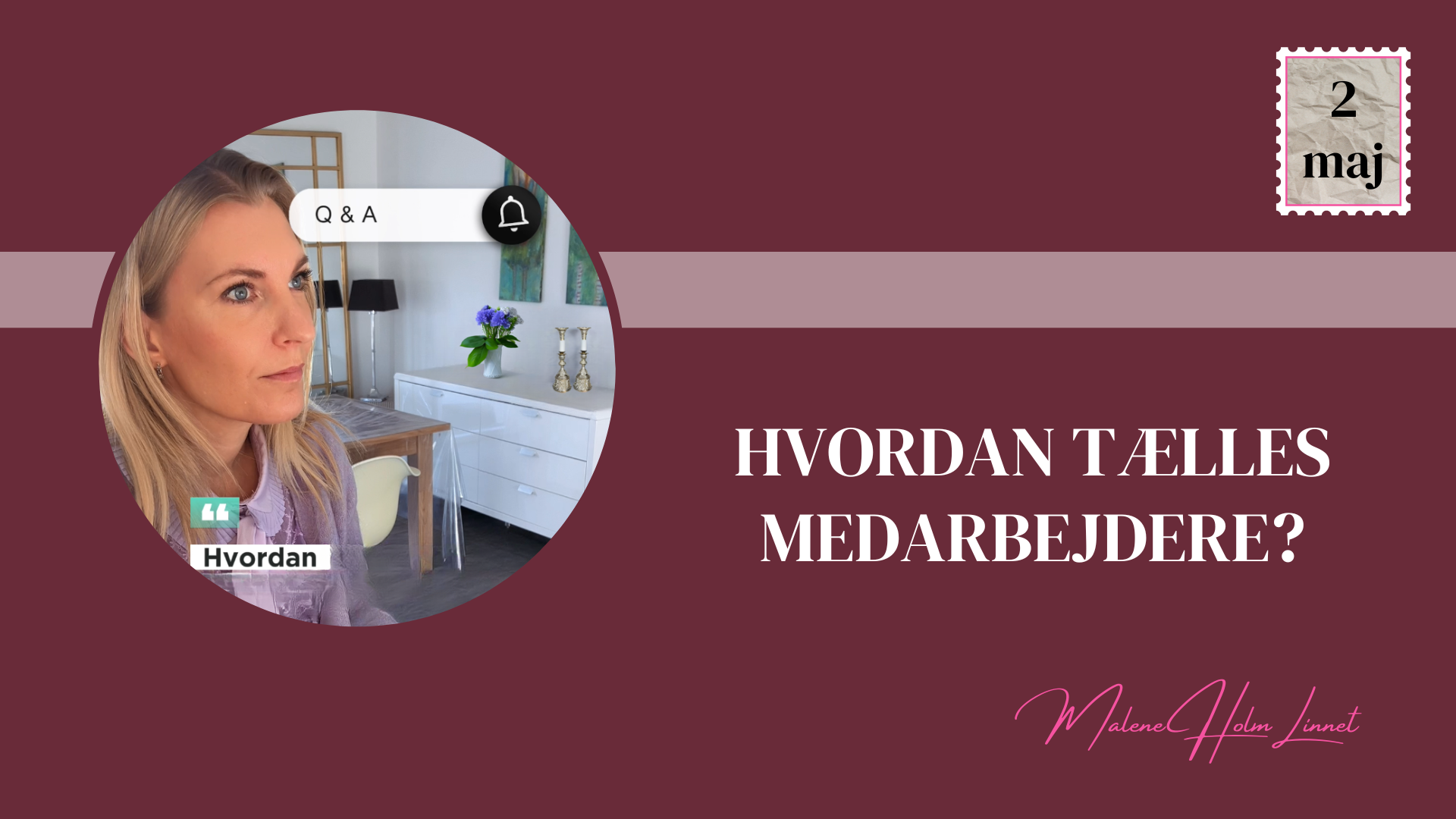 APV Hvordan tælles medarbejdere