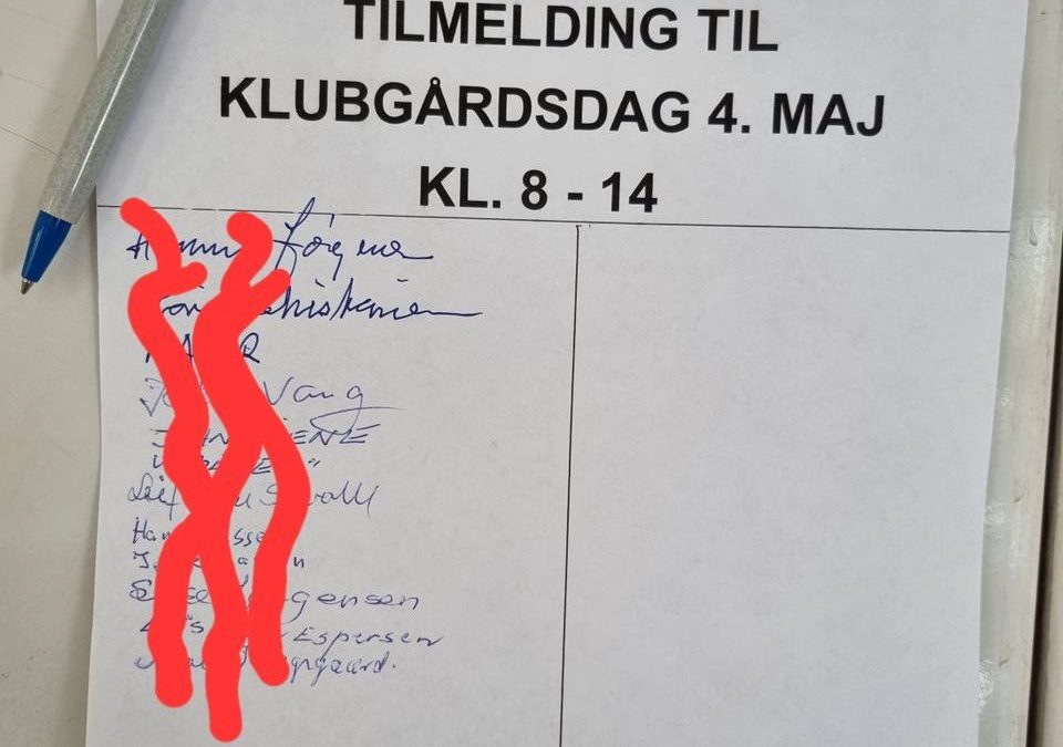 KLUBGÅRDSDAG