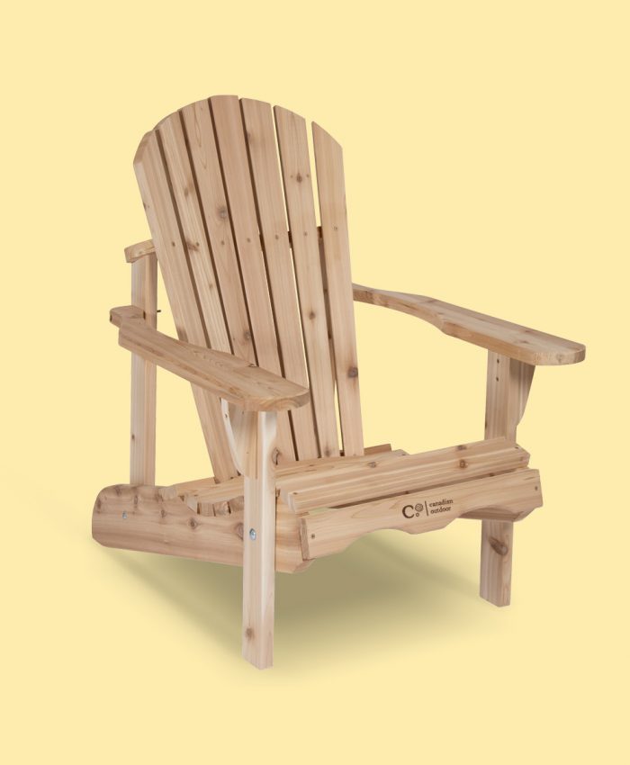 Adirondack stol i sedertre fra canadian outdoor