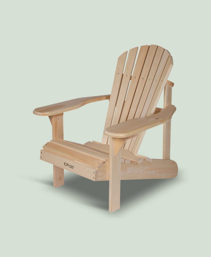 furu stol fra canadian outdoor