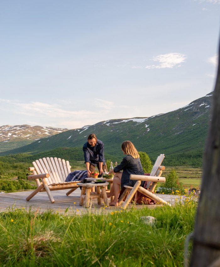 kraftige hagemøbler