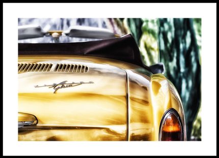 Poster Karmann Ghia 50x70