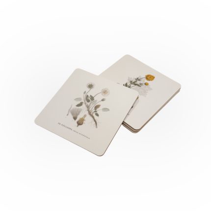 Glasunderlägg Sommarblommor