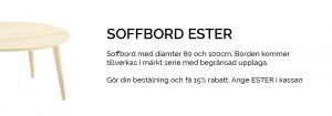 Soffbord Ester