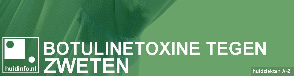 botuline behandeling tegen zweten