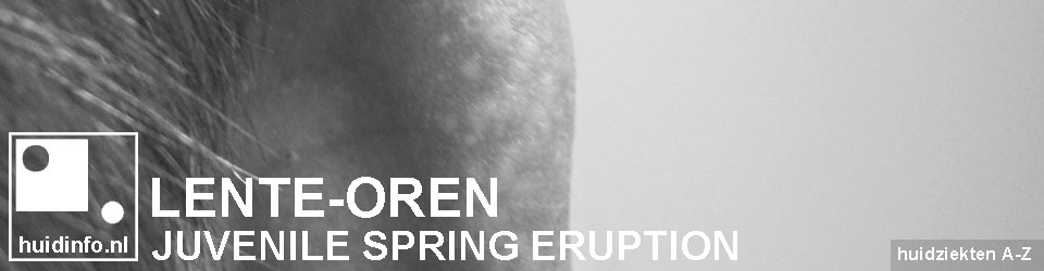 lente-oren juvenile spring eruption