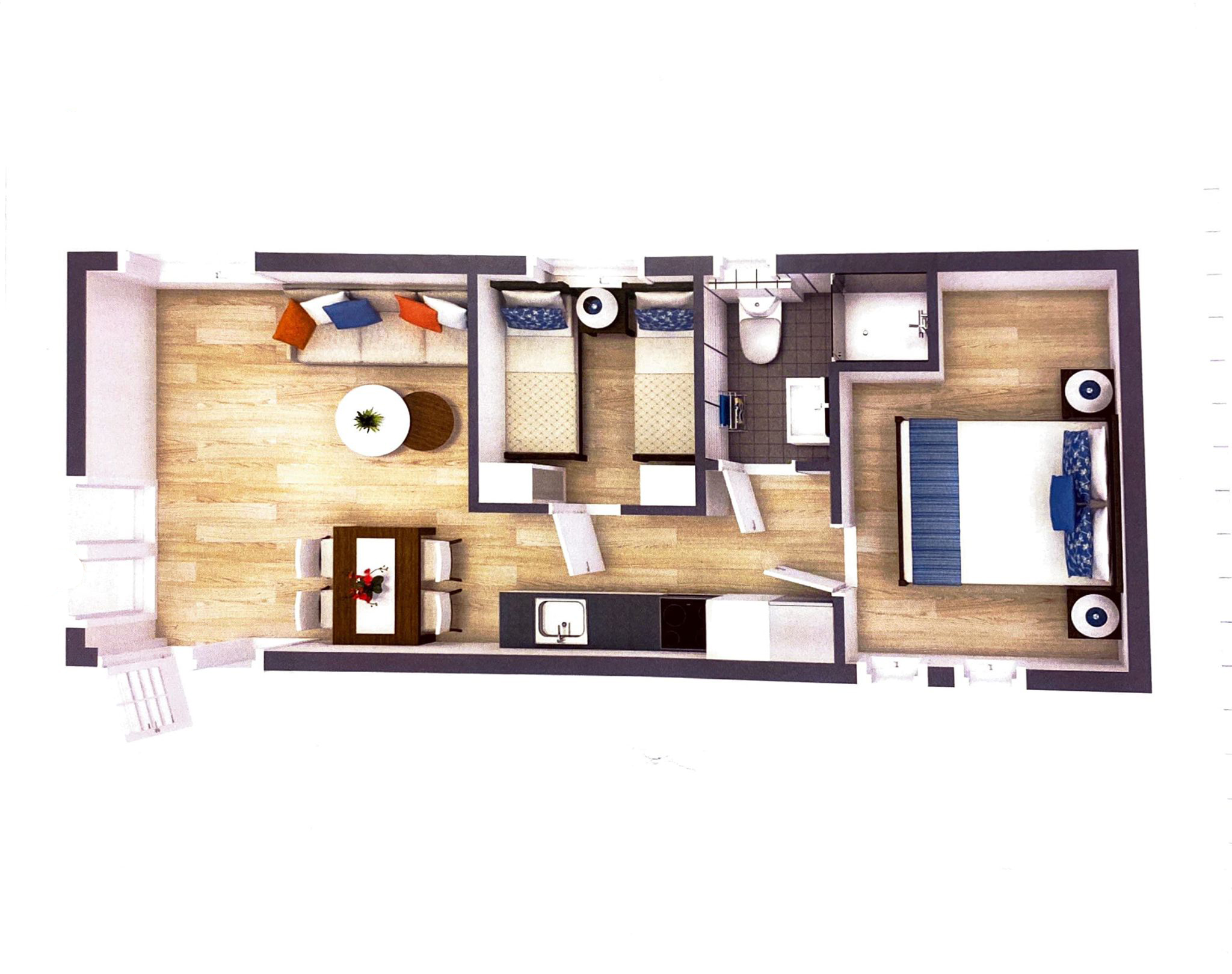 Plattegrond huisje utrechtse heuvelrug