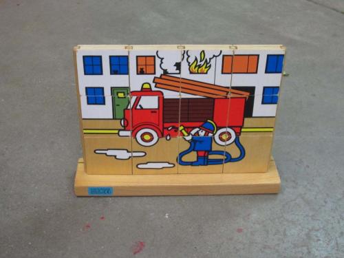 P2 - Houten puzzel brandweer