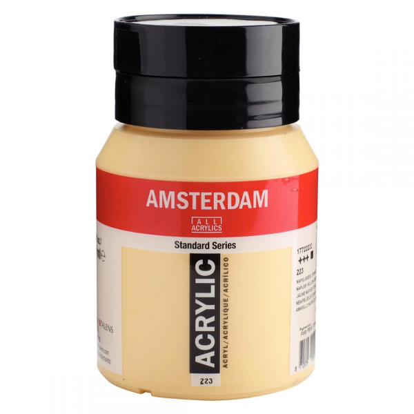 Amsterdam - Standard Series Acrylverf Pot 500 Ml Napelsgeel Donker 223