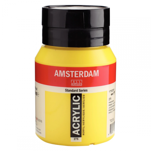 AMSTERDA - Amsterdam Standard Series Acrylverf Pot 500 ml Primairgeel 275