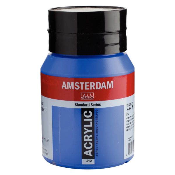 AMSTERDA - Amsterdam Standard Series Acrylverf Pot 500 ml Kobaltblauw (Ultramarijn) 512