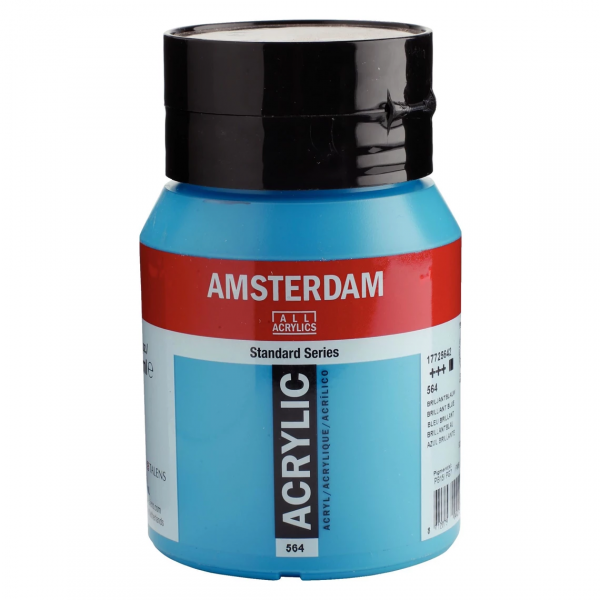 Amsterdam - Standard Series Acrylverf Pot 500 Ml Briljantblauw 564