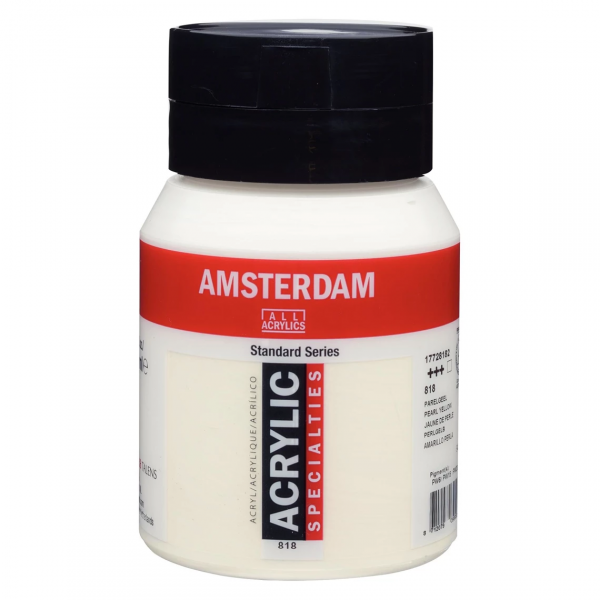 Amsterdam - Standard Series Acrylverf Pot 500 Ml Parelgeel 818