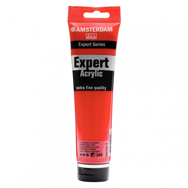 AMSTERDA - Amsterdam Expert Series Acrylverf Tube 150 ml Pyrrolerood Donker 345