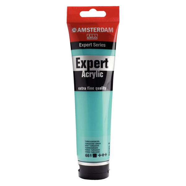 Amsterdam - Expert Series Acrylverf Tube 150 Ml Turkooisgroen 661