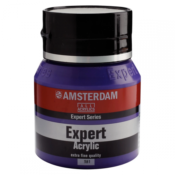 Amsterdam - Expert Series Acrylverf Pot 400 Ml Permanentblauwviolet Dekkend 581