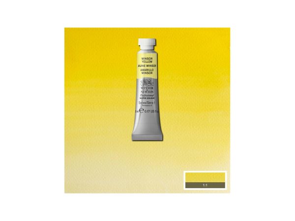 Winsor & Newton - Professional Watercolour 5Ml Winsor Yellow Uv 3