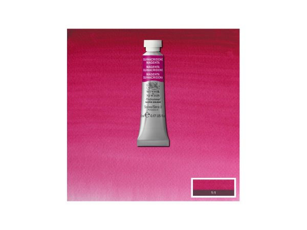 Winsor & Newton - Professional Watercolour 5Ml Quinac Magenta Uv 3