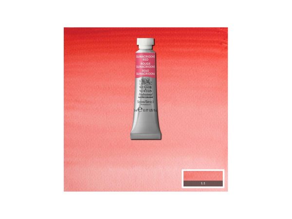 Winsor & Newton - Professional Watercolour 5Ml Quinac Red Uv 3