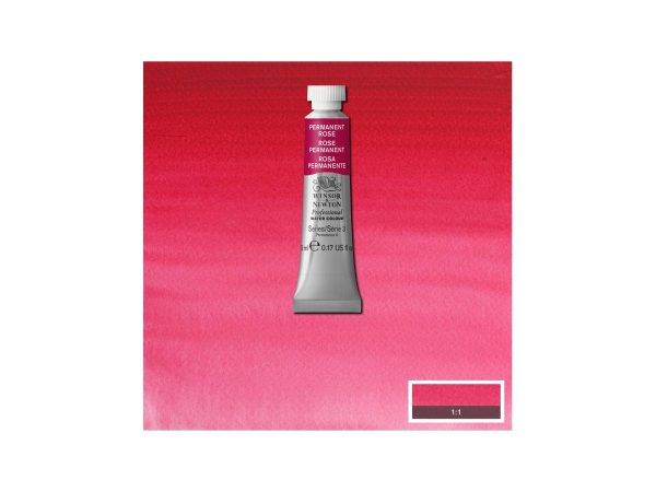 Winsor & Newton - Professional Watercolour 5Ml Perm Rose Uv 3