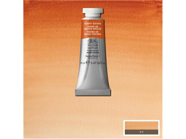 Winsor & Newton - Professional Watercolour 14Ml Burnt Sienna Uv 3