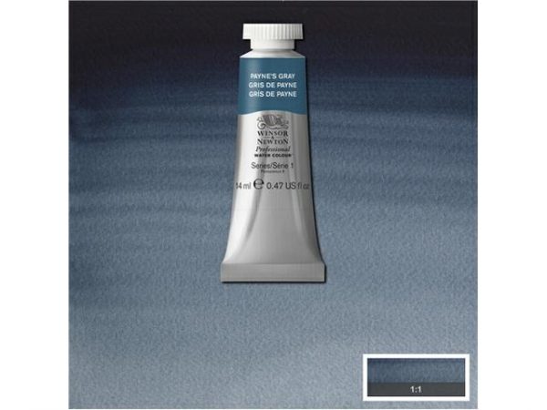 Winsor & Newton - Professional Watercolour 14Ml Paynes'S Gray Uv 3