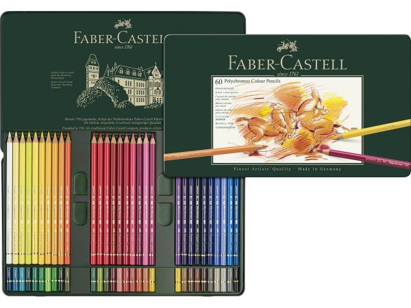 Faber Castell - Kleurpotlood Polychromos Assorti Etui A 60 Stuks