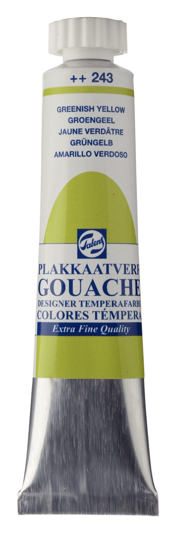 Talens - Gouache Extra Fine Quality Tube 20 Ml Groengeel 243