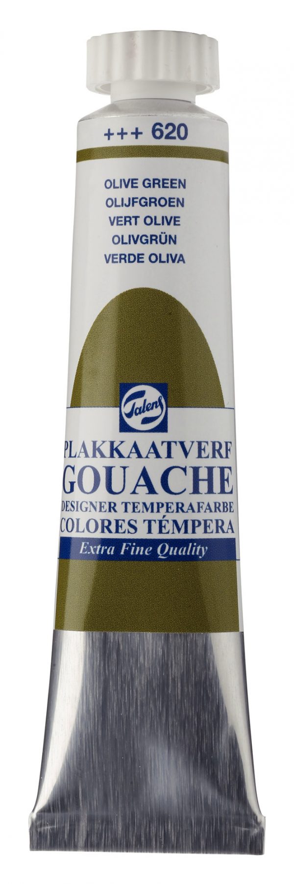 Talens - Gouache Extra Fine Quality Tube 20 Ml Olijfgroen 620