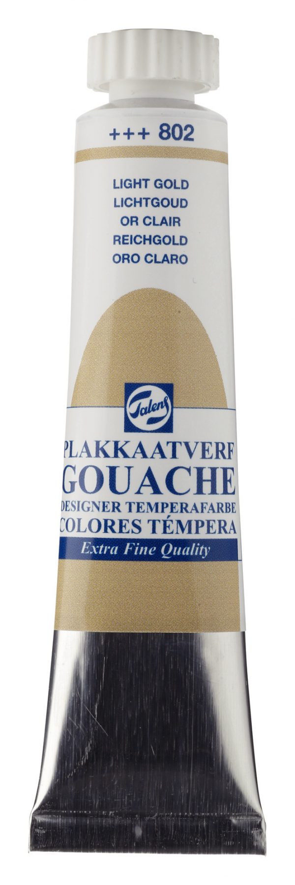 Talens - Gouache Extra Fine Quality Tube 20 Ml Lichtgoud 802