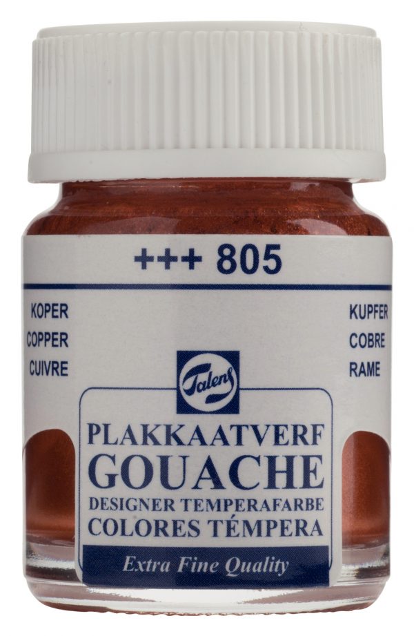 Talens - Gouache Extra Fine Quality Fles 16 Ml Koper 805