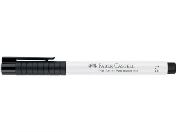 Faber Castell - Tekenstift Fc Pitt Artist Pen 1,5 101 Wit