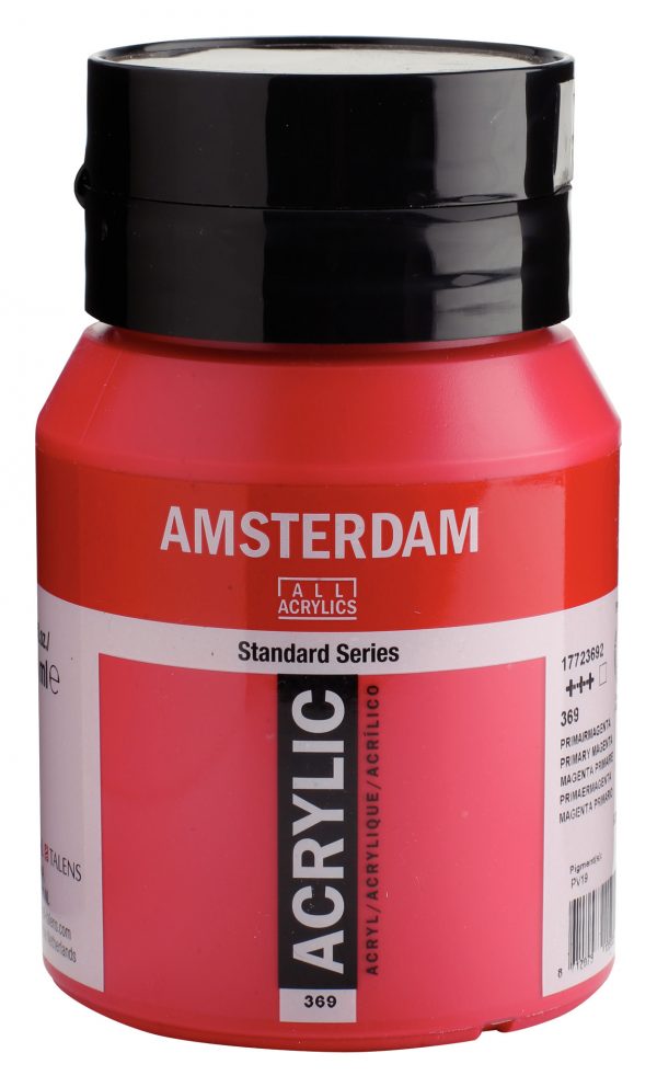 Amsterdam - Standard Series Acrylverf Pot 500 Ml Pri rmagenta 369