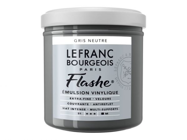 Lefranc Bourgeois - Acrylverf 125Ml Pot Neutral Grey Uv 3