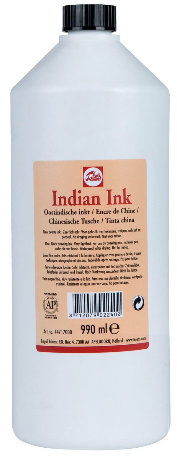 Talens - Oostindische Inkt 990Ml